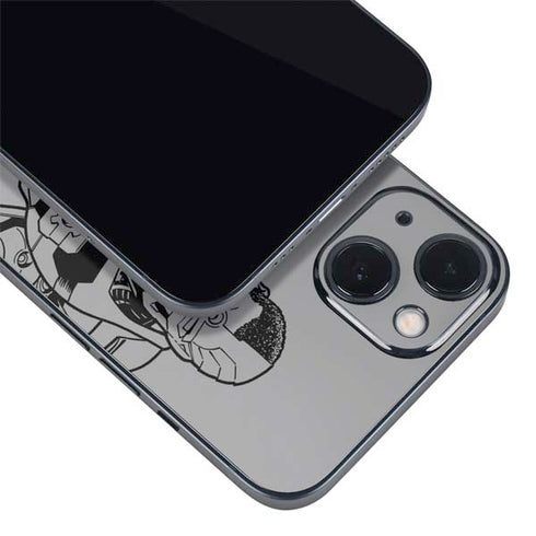 DC Comics Cyborg Comic Pop iPhone 14 Plus Skin